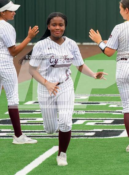 Thumbnail 3 in Cy-Fair vs. Katy (UIL Softball 6A D1 Area) photogallery.