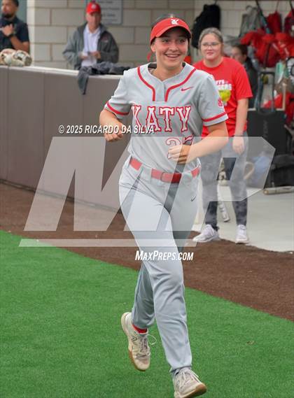 Thumbnail 3 in Cy-Fair vs. Katy (UIL Softball 6A D1 Area) photogallery.