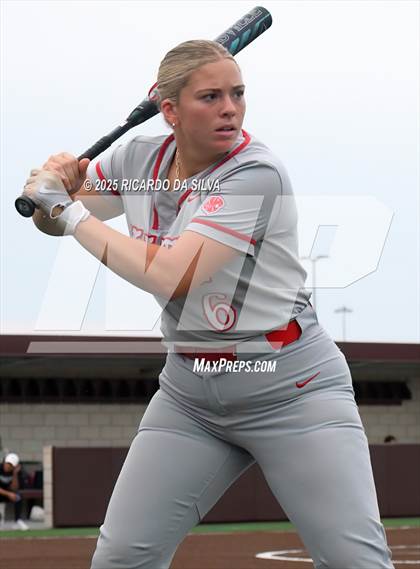Thumbnail 2 in Cy-Fair vs. Katy (UIL Softball 6A D1 Area) photogallery.