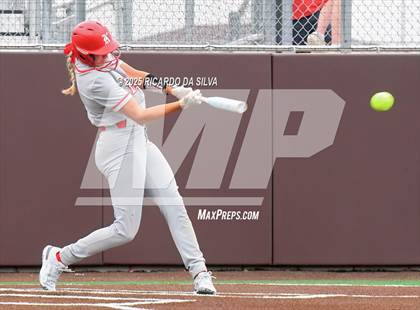 Thumbnail 3 in Cy-Fair vs. Katy (UIL Softball 6A D1 Area) photogallery.