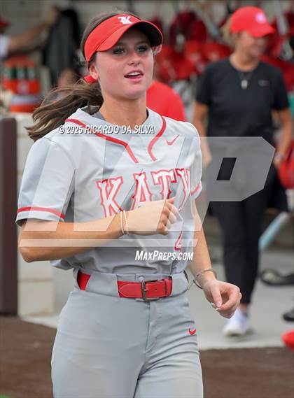 Thumbnail 3 in Cy-Fair vs. Katy (UIL Softball 6A D1 Area) photogallery.