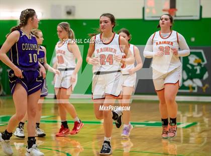 Thumbnail 2 in Columbia vs. Rainier (WIAA 2 Regional Playoff) photogallery.