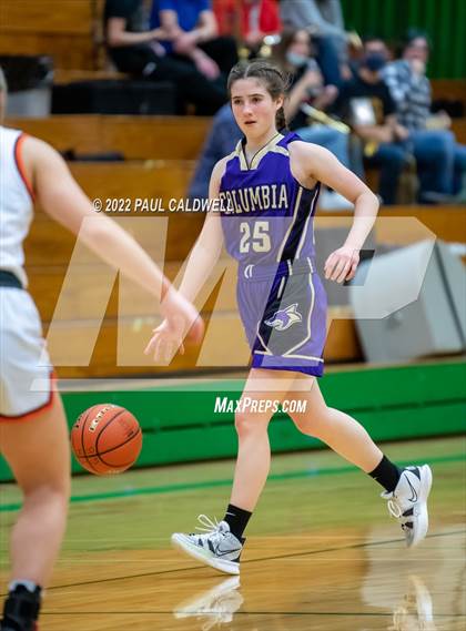 Thumbnail 2 in Columbia vs. Rainier (WIAA 2 Regional Playoff) photogallery.