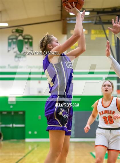 Thumbnail 1 in Columbia vs. Rainier (WIAA 2 Regional Playoff) photogallery.