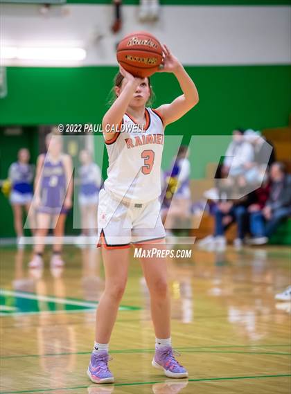 Thumbnail 2 in Columbia vs. Rainier (WIAA 2 Regional Playoff) photogallery.