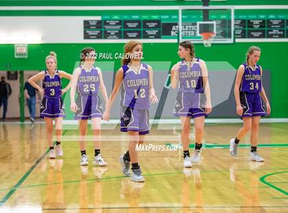 Thumbnail 2 in Columbia vs. Rainier (WIAA 2 Regional Playoff) photogallery.