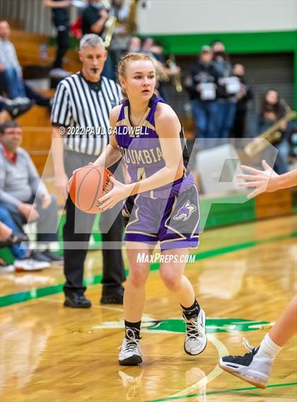 Thumbnail 2 in Columbia vs. Rainier (WIAA 2 Regional Playoff) photogallery.