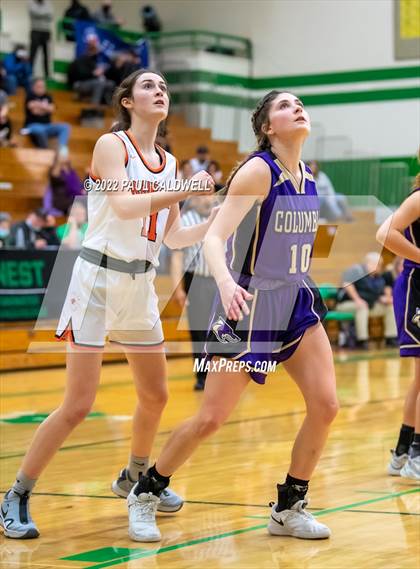 Thumbnail 1 in Columbia vs. Rainier (WIAA 2 Regional Playoff) photogallery.