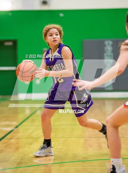 Thumbnail 2 in Columbia vs. Rainier (WIAA 2 Regional Playoff) photogallery.