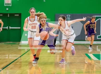 Thumbnail 2 in Columbia vs. Rainier (WIAA 2 Regional Playoff) photogallery.