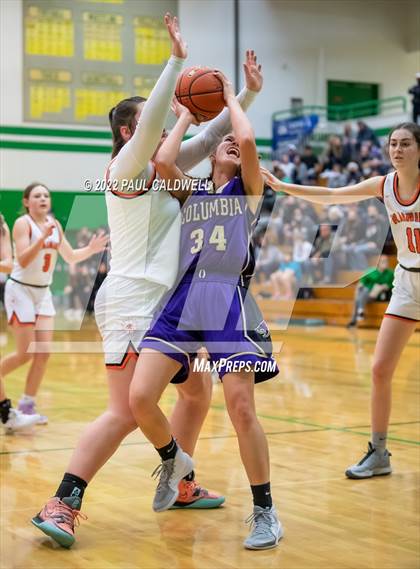 Thumbnail 2 in Columbia vs. Rainier (WIAA 2 Regional Playoff) photogallery.