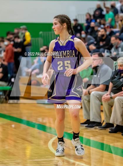 Thumbnail 2 in Columbia vs. Rainier (WIAA 2 Regional Playoff) photogallery.