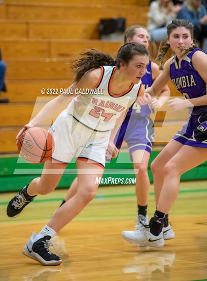 Thumbnail 1 in Columbia vs. Rainier (WIAA 2 Regional Playoff) photogallery.