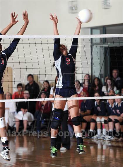 Thumbnail 1 in La Salle @ Flintridge Sacred Heart (CIF SS D1A Semifinal) photogallery.