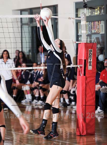 Thumbnail 1 in La Salle @ Flintridge Sacred Heart (CIF SS D1A Semifinal) photogallery.