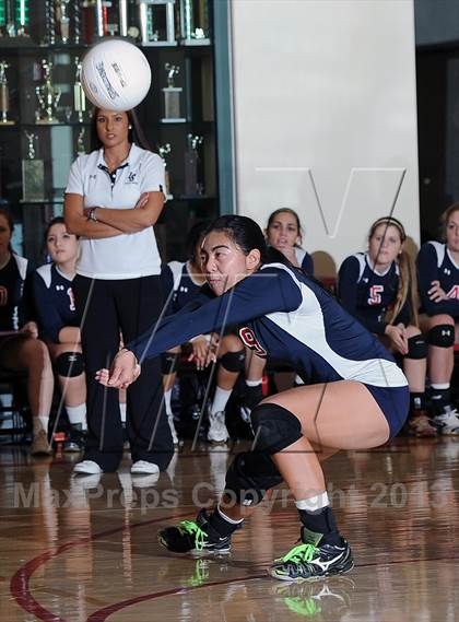 Thumbnail 3 in La Salle @ Flintridge Sacred Heart (CIF SS D1A Semifinal) photogallery.