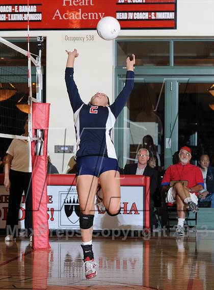 Thumbnail 3 in La Salle @ Flintridge Sacred Heart (CIF SS D1A Semifinal) photogallery.