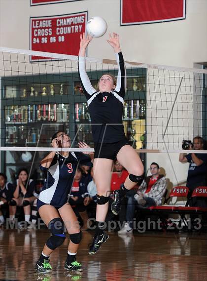 Thumbnail 1 in La Salle @ Flintridge Sacred Heart (CIF SS D1A Semifinal) photogallery.