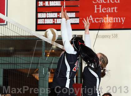 Thumbnail 1 in La Salle @ Flintridge Sacred Heart (CIF SS D1A Semifinal) photogallery.