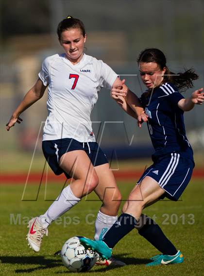 Thumbnail 2 in Lamar vs. Brazoswood (Pearland Shootout) photogallery.