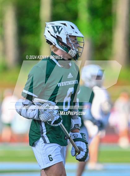 Thumbnail 3 in Wesleyan vs. Westminster (GHSA 1A-4A Championship) photogallery.