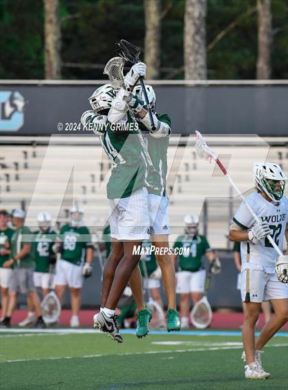 Thumbnail 2 in Wesleyan vs. Westminster (GHSA 1A-4A Championship) photogallery.