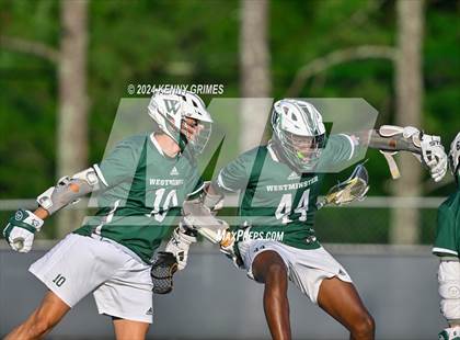 Thumbnail 3 in Wesleyan vs. Westminster (GHSA 1A-4A Championship) photogallery.