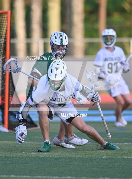 Thumbnail 2 in Wesleyan vs. Westminster (GHSA 1A-4A Championship) photogallery.