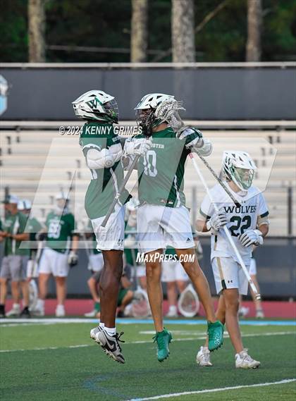 Thumbnail 3 in Wesleyan vs. Westminster (GHSA 1A-4A Championship) photogallery.