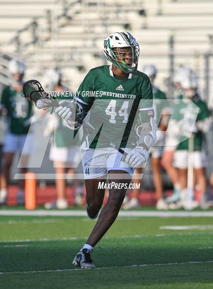 Thumbnail 2 in Wesleyan vs. Westminster (GHSA 1A-4A Championship) photogallery.