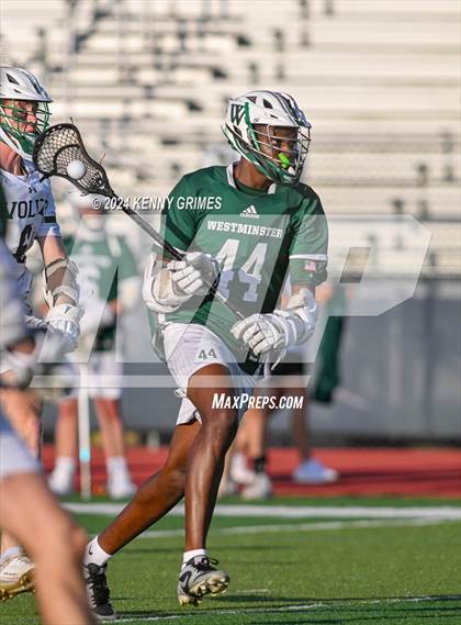 Thumbnail 3 in Wesleyan vs. Westminster (GHSA 1A-4A Championship) photogallery.