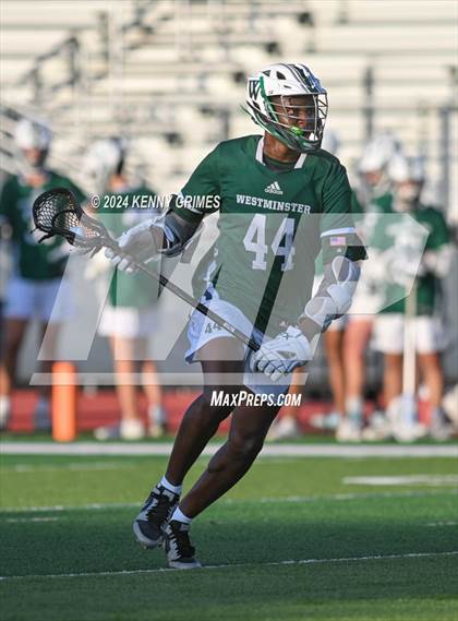 Thumbnail 3 in Wesleyan vs. Westminster (GHSA 1A-4A Championship) photogallery.