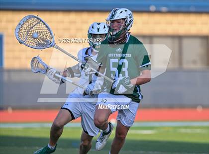Thumbnail 3 in Wesleyan vs. Westminster (GHSA 1A-4A Championship) photogallery.
