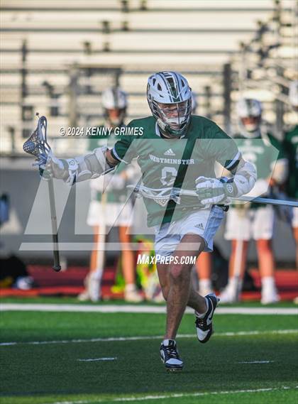 Thumbnail 2 in Wesleyan vs. Westminster (GHSA 1A-4A Championship) photogallery.
