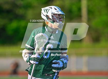 Thumbnail 2 in Wesleyan vs. Westminster (GHSA 1A-4A Championship) photogallery.