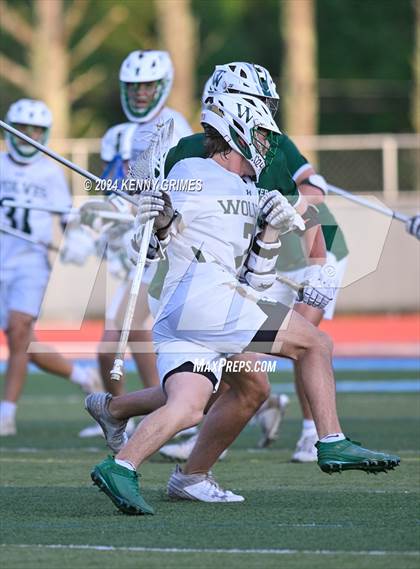 Thumbnail 2 in Wesleyan vs. Westminster (GHSA 1A-4A Championship) photogallery.