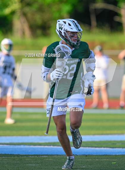 Thumbnail 2 in Wesleyan vs. Westminster (GHSA 1A-4A Championship) photogallery.