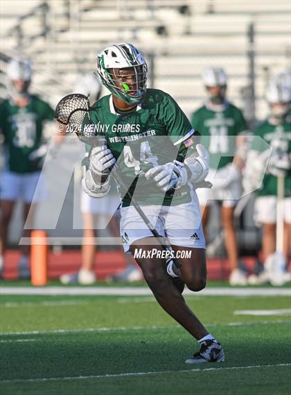 Thumbnail 3 in Wesleyan vs. Westminster (GHSA 1A-4A Championship) photogallery.