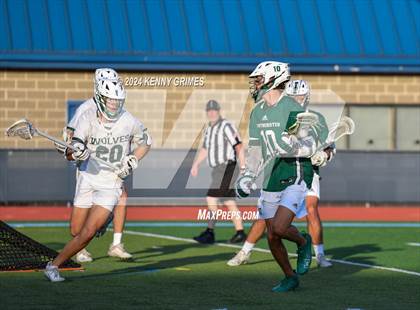 Thumbnail 2 in Wesleyan vs. Westminster (GHSA 1A-4A Championship) photogallery.