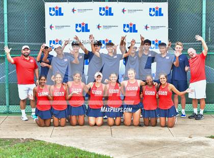 Thumbnail 2 in UIL 5A Girls Team Tennis Semifinals photogallery.
