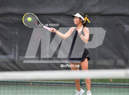 Thumbnail 3 in UIL 5A Girls Team Tennis Semifinals photogallery.