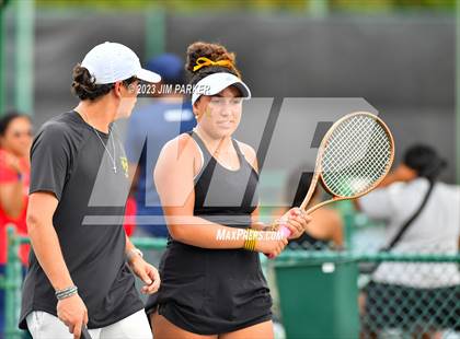 Thumbnail 3 in UIL 5A Girls Team Tennis Semifinals photogallery.