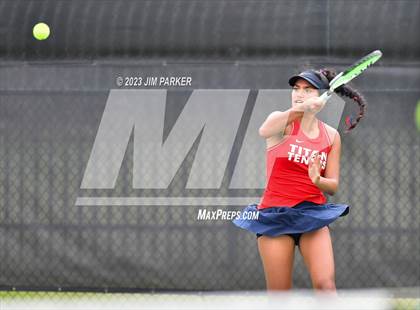 Thumbnail 1 in UIL 5A Girls Team Tennis Semifinals photogallery.