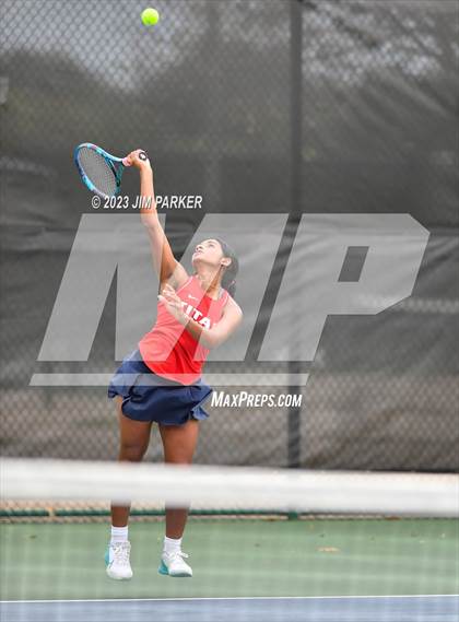 Thumbnail 1 in UIL 5A Girls Team Tennis Semifinals photogallery.