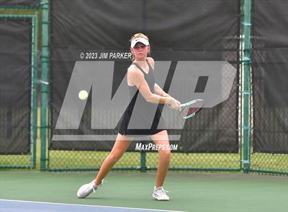 Thumbnail 3 in UIL 5A Girls Team Tennis Semifinals photogallery.