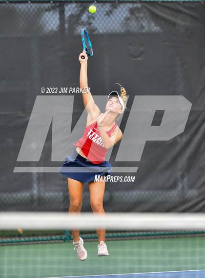 Thumbnail 3 in UIL 5A Girls Team Tennis Semifinals photogallery.
