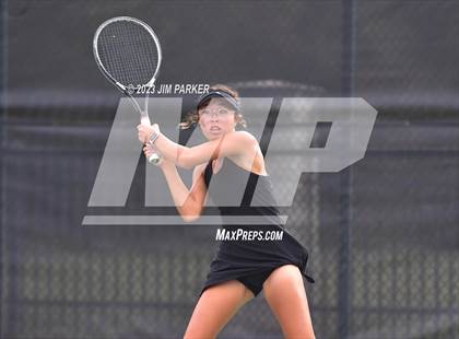 Thumbnail 2 in UIL 5A Girls Team Tennis Semifinals photogallery.