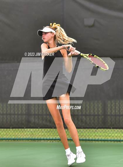 Thumbnail 1 in UIL 5A Girls Team Tennis Semifinals photogallery.