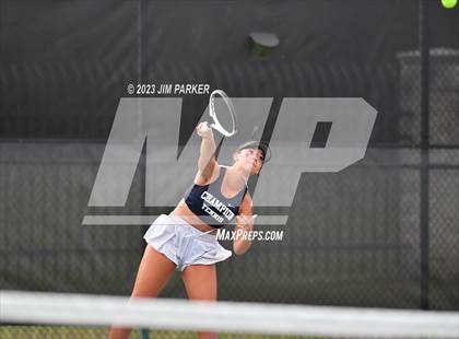 Thumbnail 1 in UIL 5A Girls Team Tennis Semifinals photogallery.