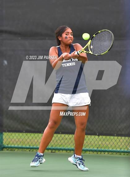 Thumbnail 3 in UIL 5A Girls Team Tennis Semifinals photogallery.